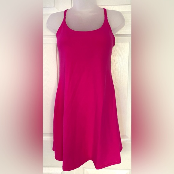 Ewedoos Tennis Dress Athletic Dress Summer Dress Hot Pink Mini size Small - Picture 3 of 16